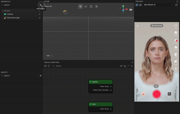 add image in hierarchy panel