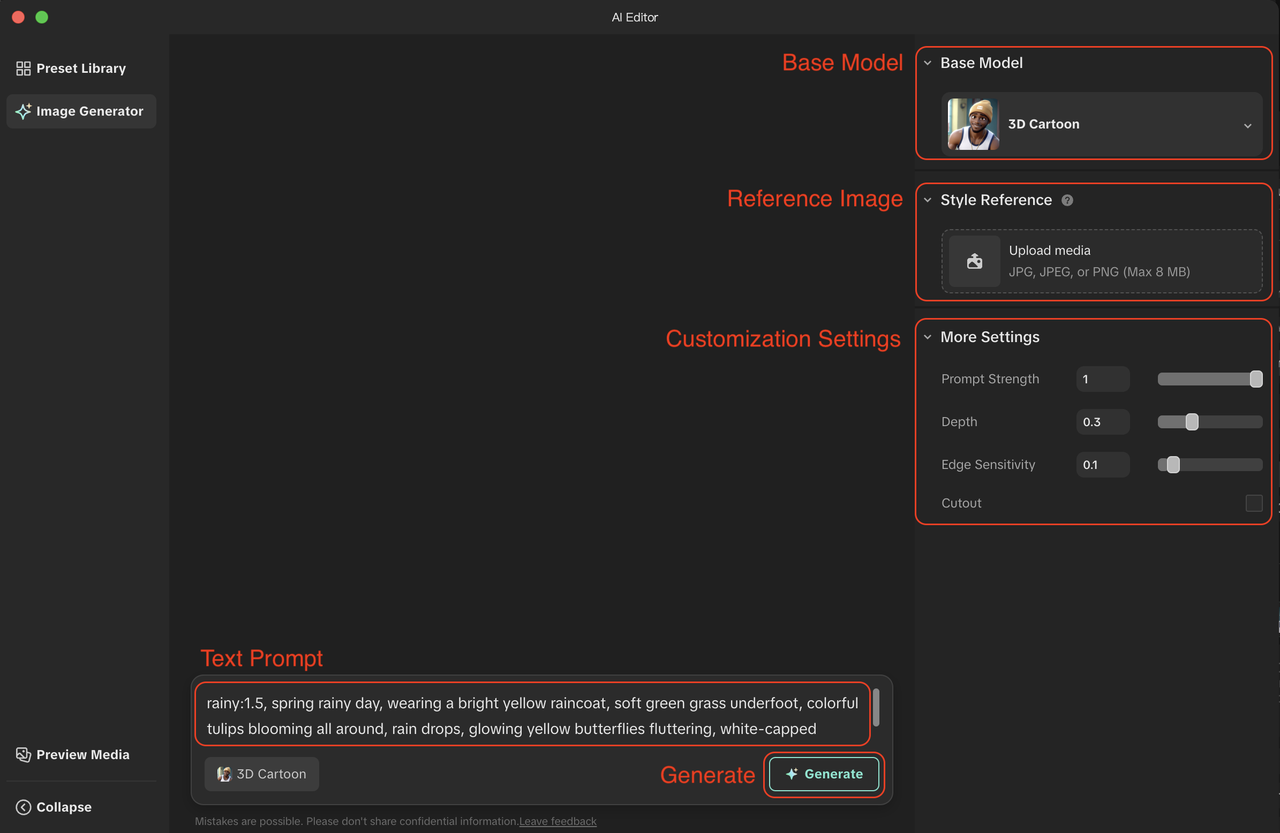 generating your ai model