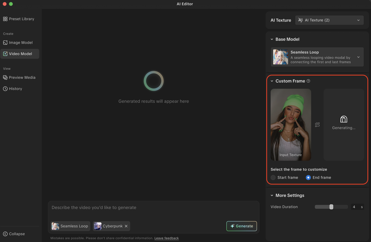 add custom frames