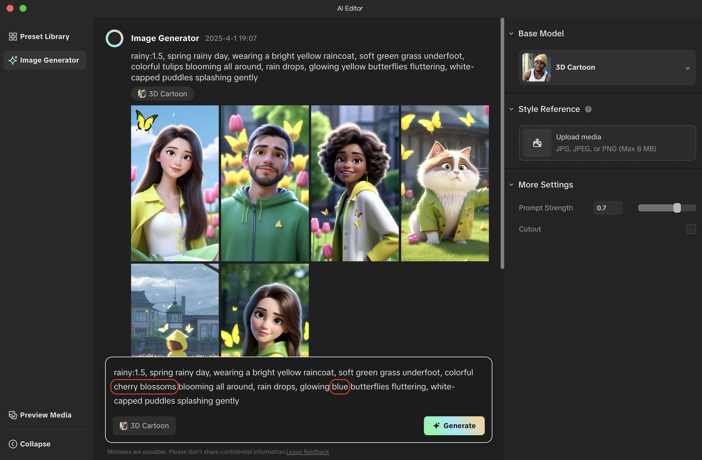 customize prompt