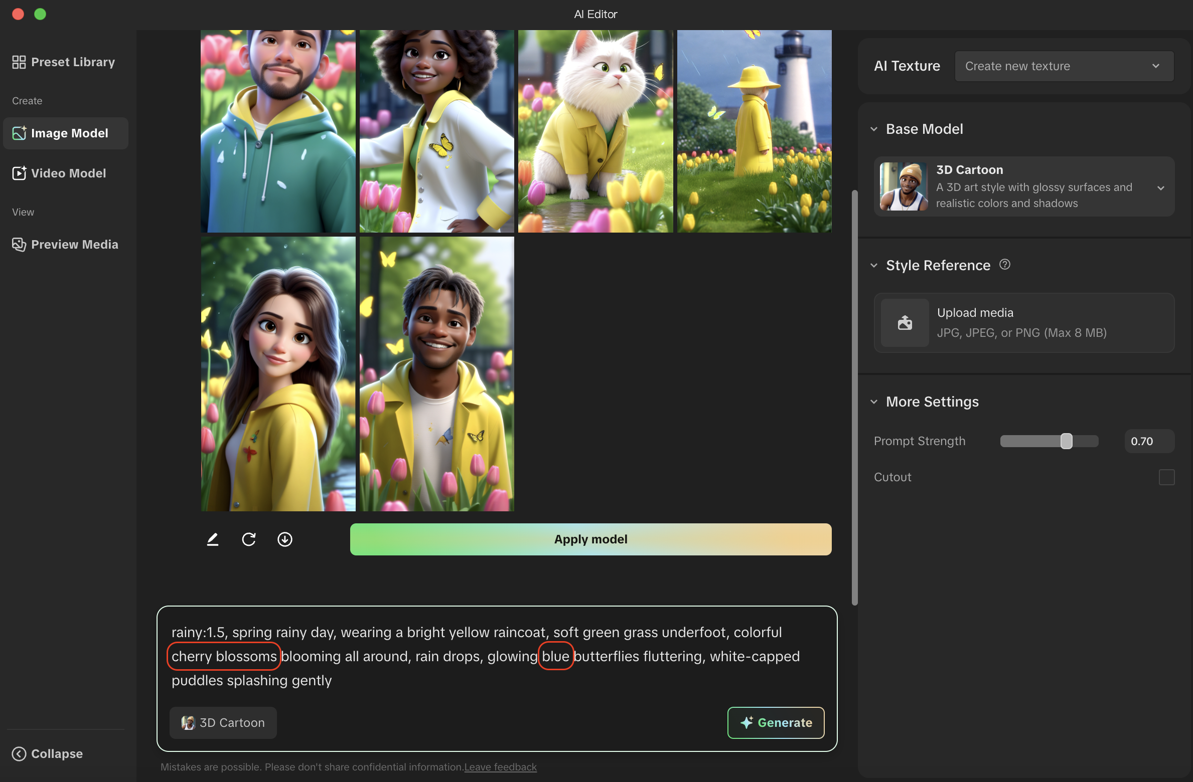 customize prompt