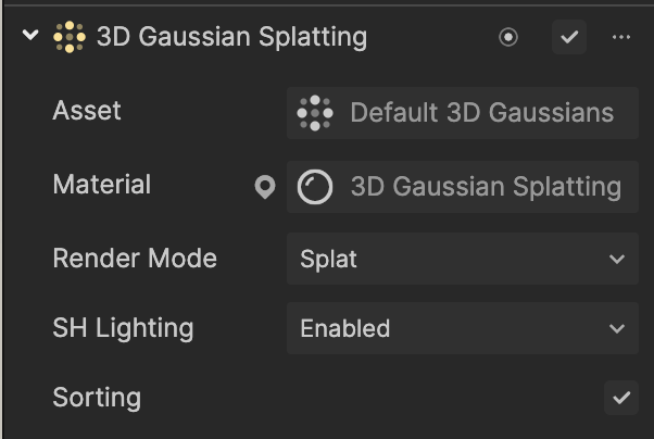 3d gaussian splatting components
