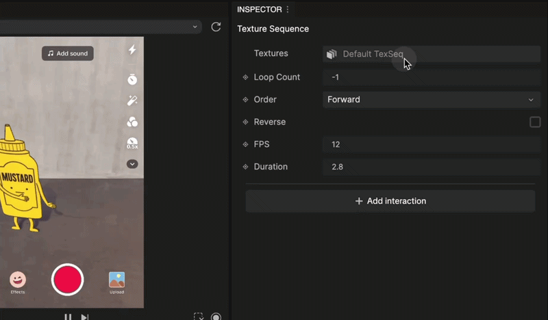 inspector textures