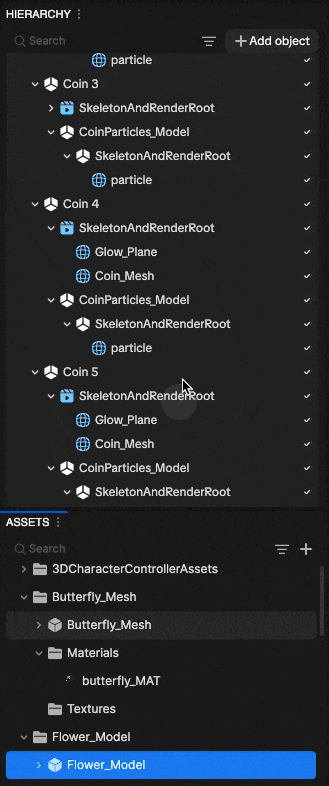 swap coins and uncheck