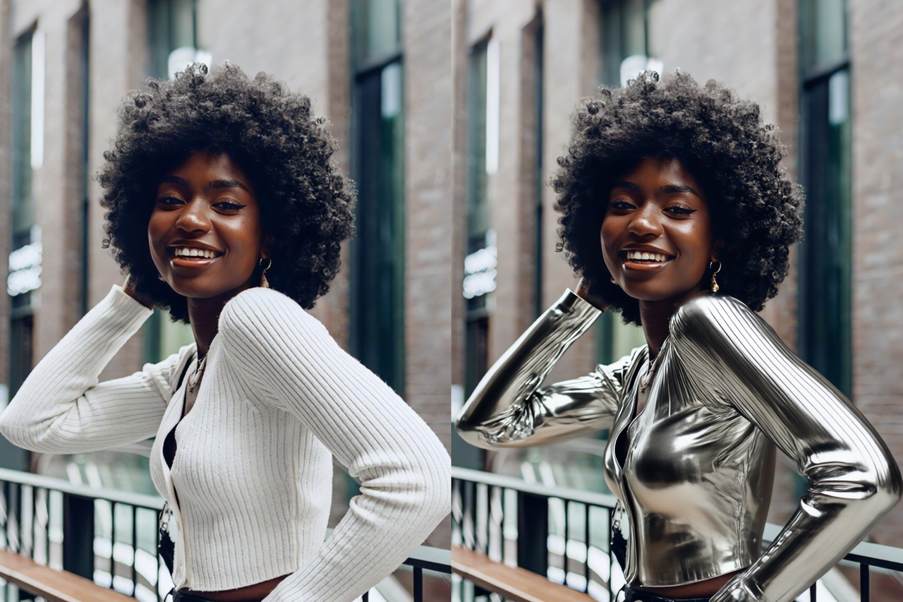 Keep pose change clothing