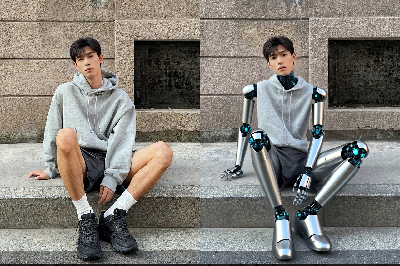 Maintain posture change body parts