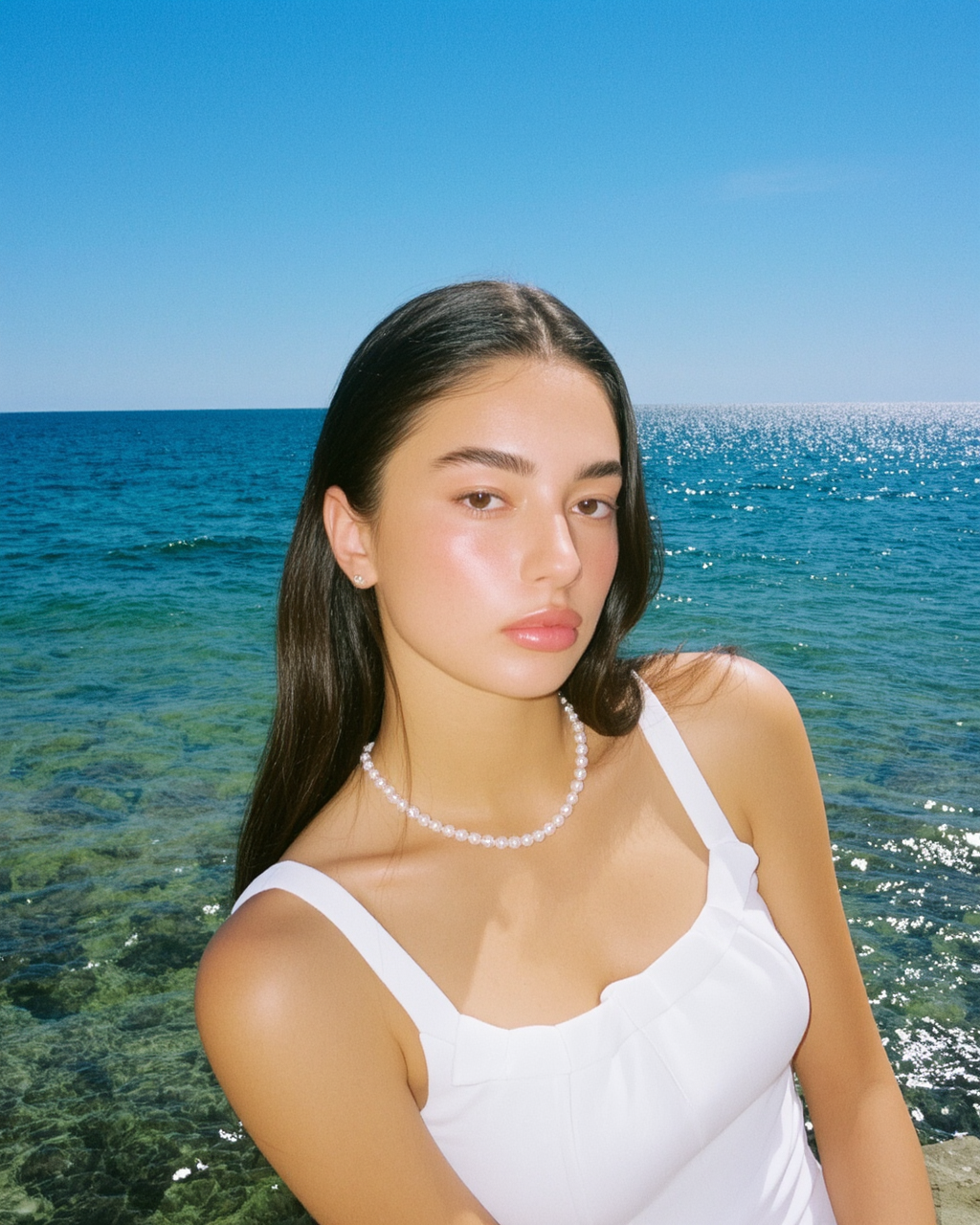 Reference image of woman in tank top