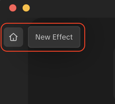 start a new effect