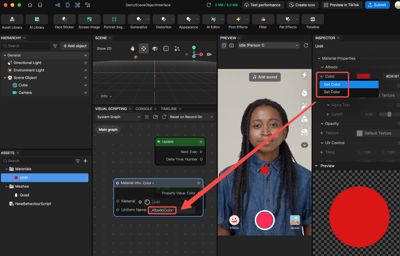 setfloat example