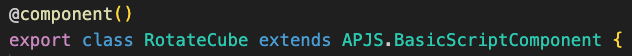 component script