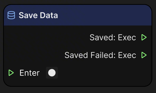 Save Data node