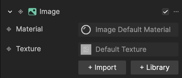 image component render texture